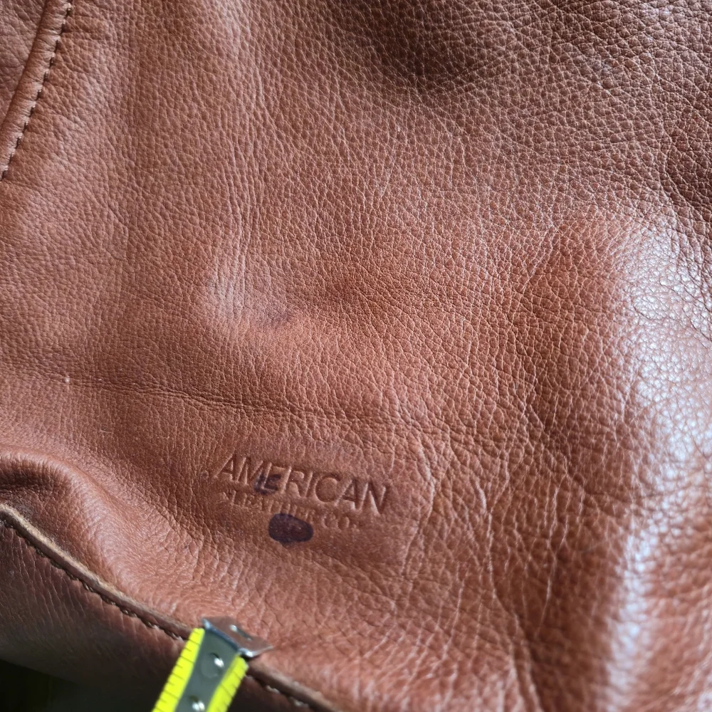 American Leather Brown Hobo Bag